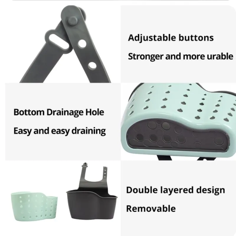 AquaSpace Saver - Sink Storage And Drainage Rack Hanging bag