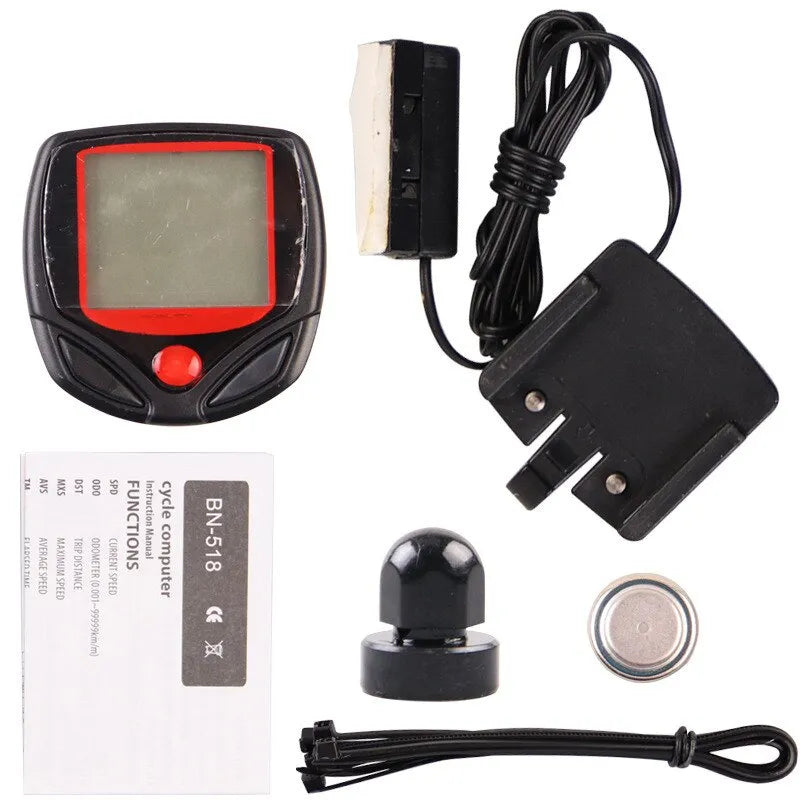 VelocityTrack - Bicycle Speedometer Bike Computer BN 518