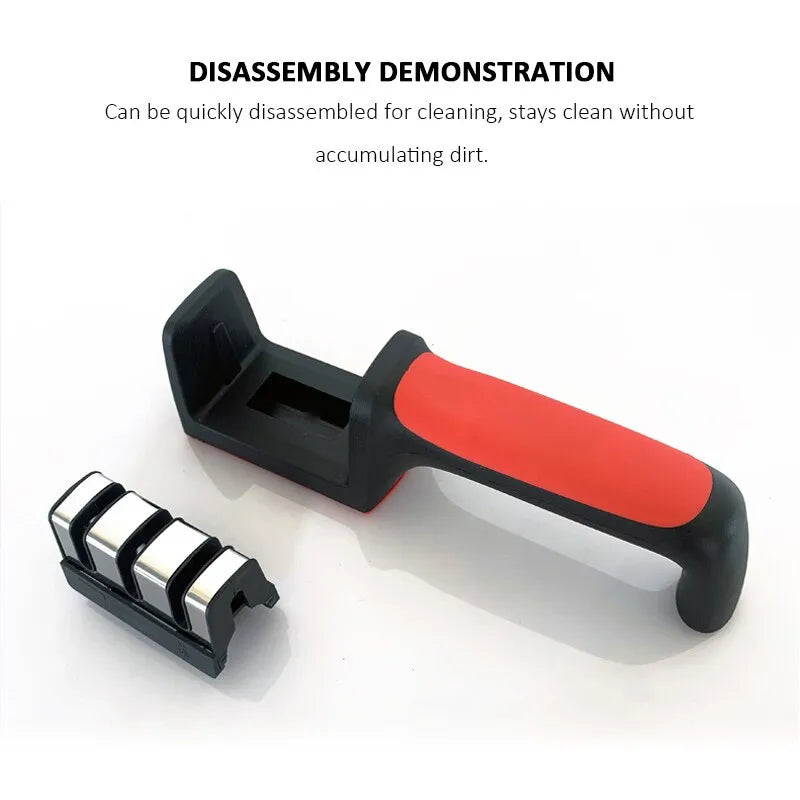 EdgeMaster 3/4-Segment Knife Sharpener - Kitchen Knife Sharpener