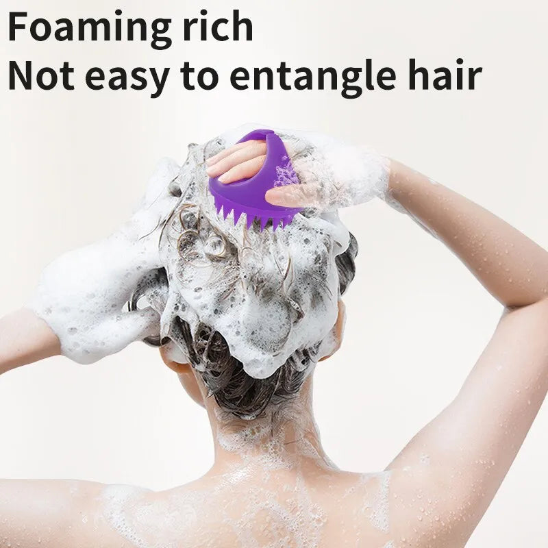 Soothing Scalp Scrubber Shampoo Brush – Your Perfect Hair Washing Companion