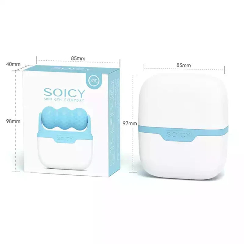 SootheWave S30 Ice Roller - Ice Roller Soicy S30 Skin Cooling Facial Roller W V Wavy Skin Relax