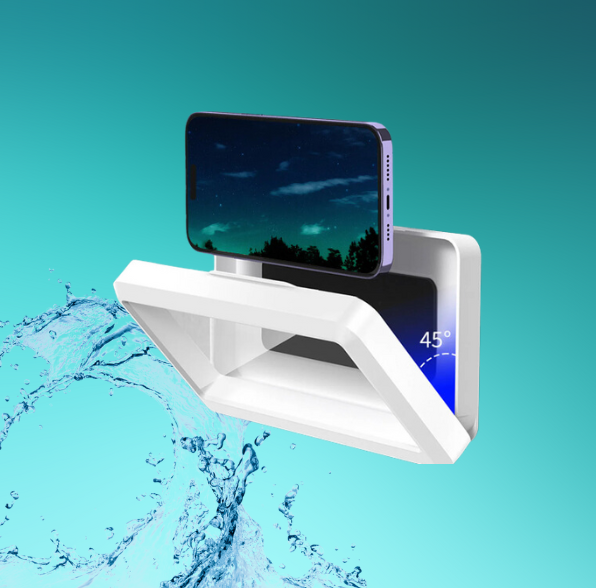 AquaSafe Shower Phone Holder - Bathroom Waterproof Phone Holder